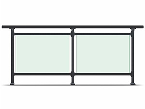 小區玻璃護欄 小區玻璃護欄