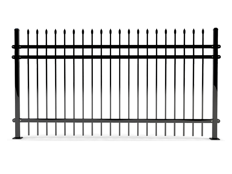 工廠鋅鋼柵欄圖片