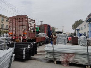 金用護(hù)欄2020年10月26日上午鋅鋼陽臺(tái)護(hù)欄發(fā)貨！