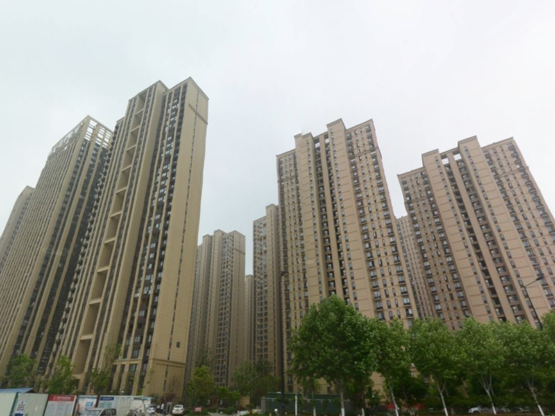 合肥世茂翡翠首府小區百葉窗、樓梯扶手定制